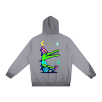 Ombre Stone Washed Colorpointed Hoodie