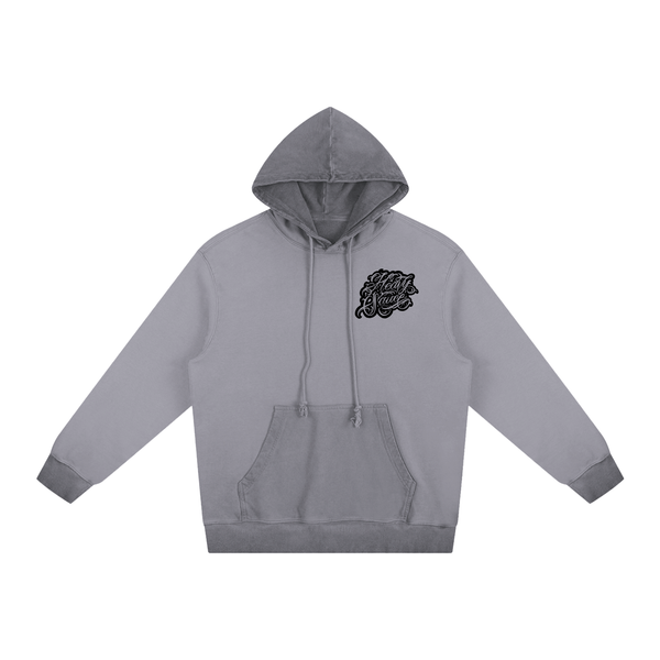 Ombre Stone Washed Colorpointed Hoodie