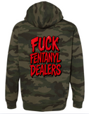 F*ck Fentanyl Dealers Unisex Camo Hoodie