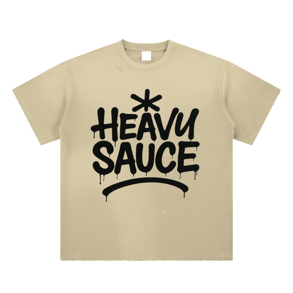 Paint Splatter Heavy Sauce T-Shirt