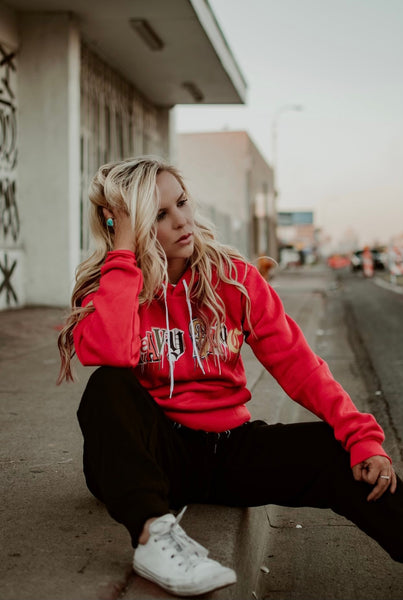 Fire Red Soft Hoodie